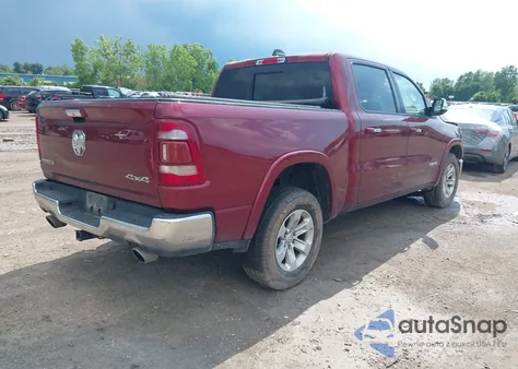 2019 Ram 1500 Laramie 4X4 5'7 Box z USA, uszkodzony, nr VIN 1C6SRFJT6KN719423